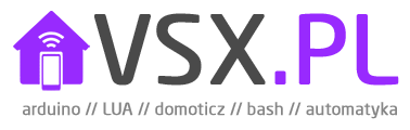 VSX.pl – arduino, domoticz, informatyka, wordpress, windows, homeassistant Logo
